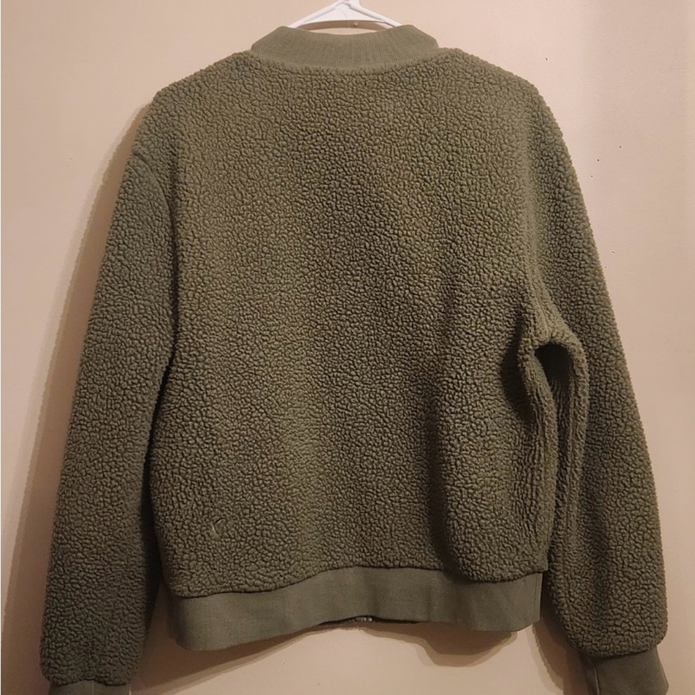 ZYIA Olive and Black Bomber Jacket - Picture 3 of 10